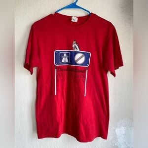 VTG Deutschland Autobahn Society Germany Men’s Tshirt Size Small 100% Cotton